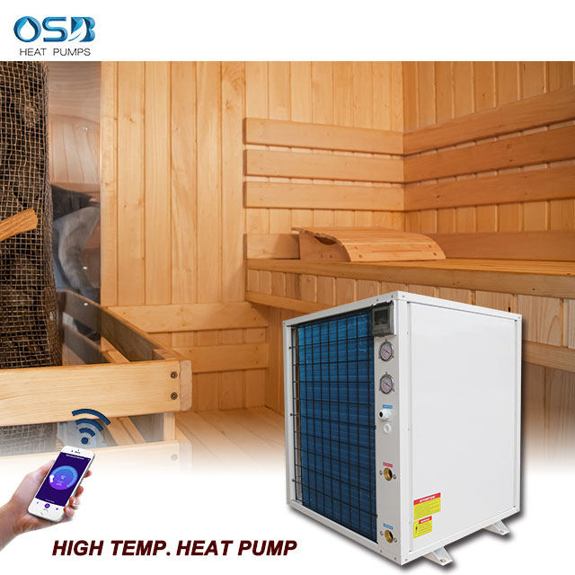 80c Degrees High Temperature Air Source Water Heater Heat Pump